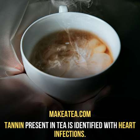 tannins in the tea
