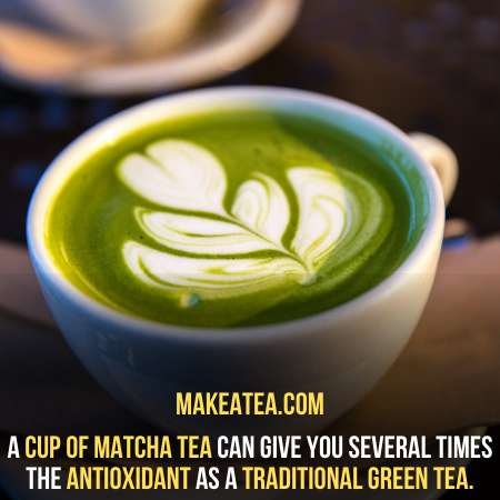 Matcha tea is natural.