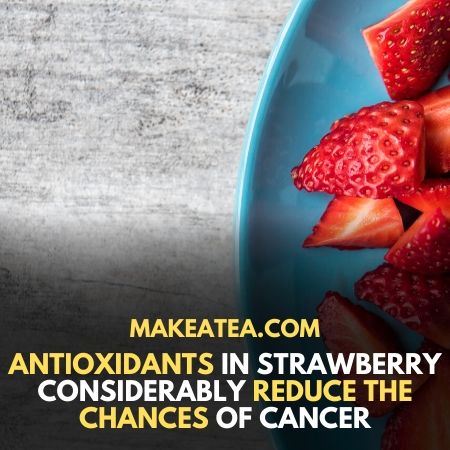Strawberry Milk Tea reduces Chances of Cancer