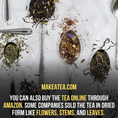 tea is available online