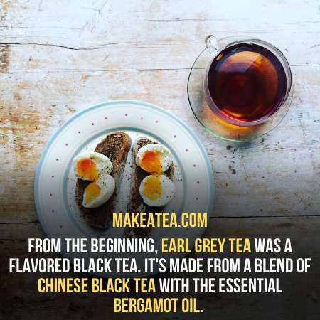 earl grey tea contain Chinese black tea
