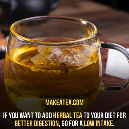 yellow herbal tea for digestion