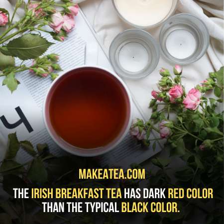 Red colored tea