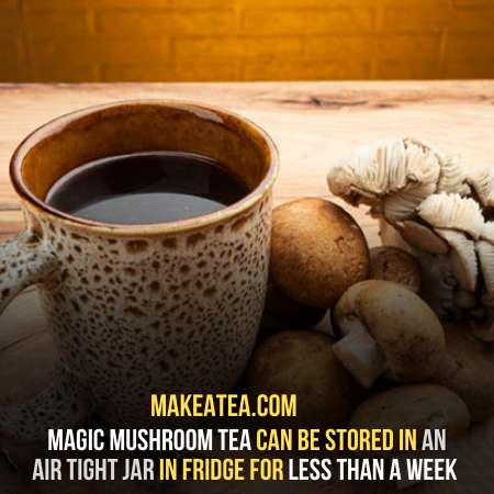 Shroom Tea can be Stored in Fridge