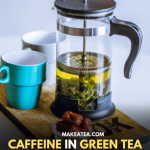 A GREEN tea pot