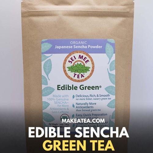 Sencha green tea brand