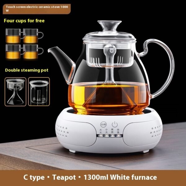 0162f3c5-9f79-4b36-b113-07785d39ae01_trans.jpeg Glass Pot With Dedicated Steaming Pot For Brewing Tea