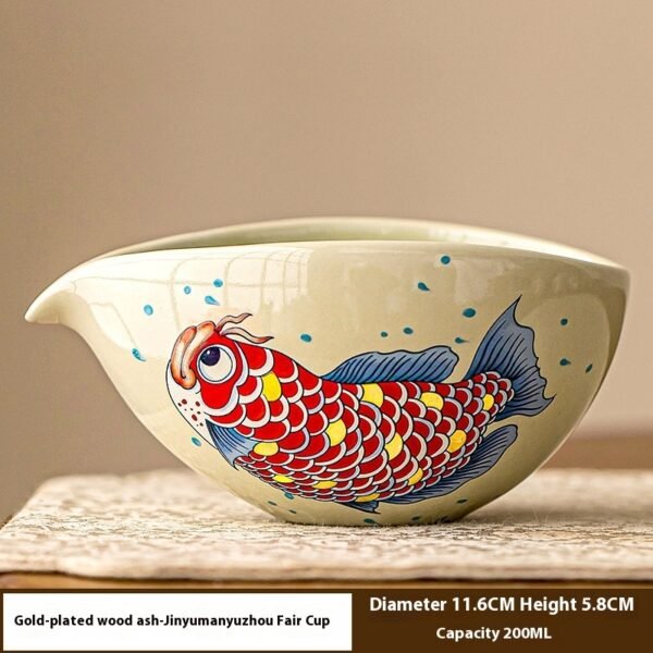 Prosperous Arowana Tea Pot Pitcher