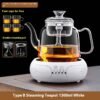070ef1eb-8a01-422a-af8f-7ca0229044bb_trans.jpeg Glass Pot With Dedicated Steaming Pot For Brewing Tea