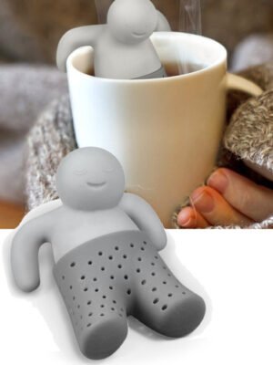 1157355887637.jpg Original Silicone Human Shape Tea Strainer Infuser