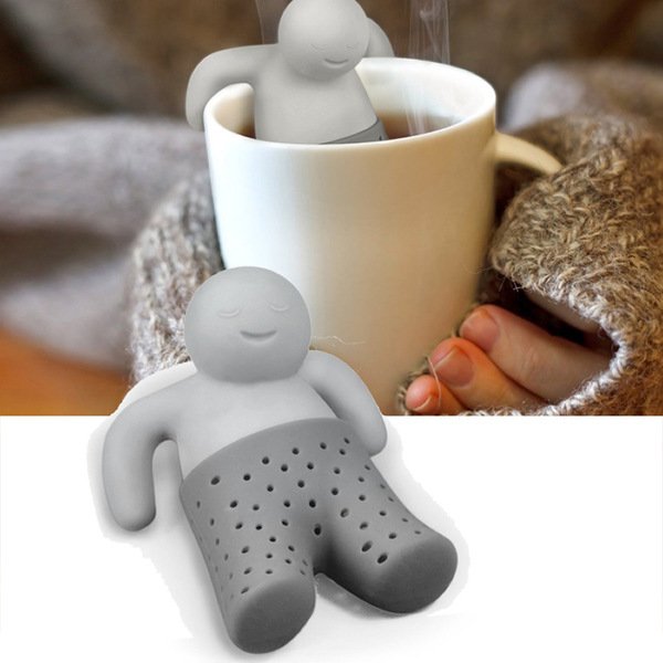 1157355887637.jpg Original Silicone Human Shape Tea Strainer Infuser