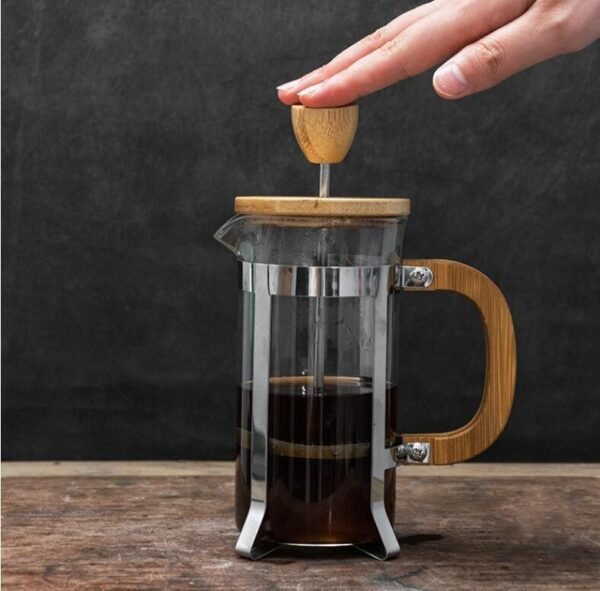 1612850455944.jpg Hand Pressure Coffee Pot Tea Maker Household Teapot Health Flower Teapot