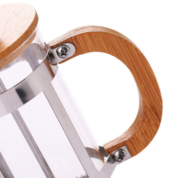 1613697642241.jpg Hand Pressure Coffee Pot Tea Maker Household Teapot Health Flower Teapot