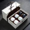 Creative Ceramic Tea Caddy Gift Box Mini Tea Caddy
