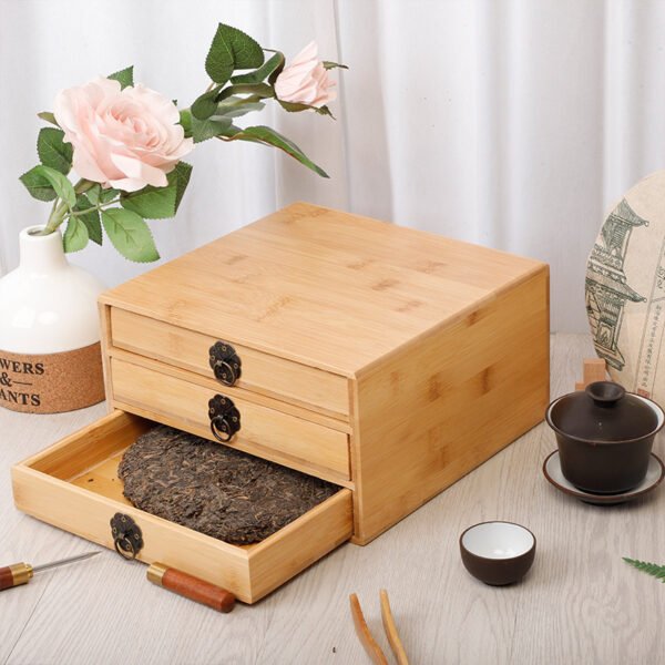 1615801561920.jpg Tea Cake Box Wooden Tea Gift Box Packing Box Of Pu 'Er Tea Cake