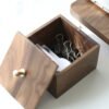 Walnut Multifunctional Finishing Box Creative Tea Box Combination Jewelry Cosmetic Box