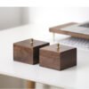 Walnut Multifunctional Finishing Box Creative Tea Box Combination Jewelry Cosmetic Box