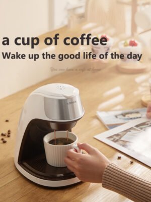 1621157644034.jpg New Coffee Machine Fully Automatic Home Office Mini American Small Portable Coffee Maker