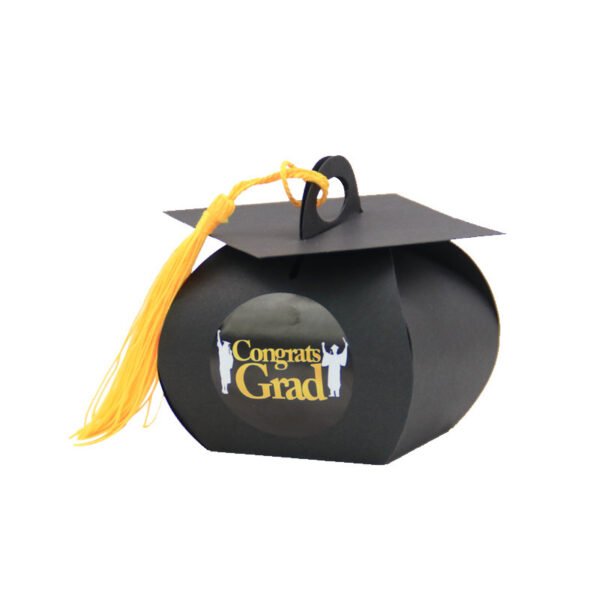 Bachelor Hat Box Graduation Celebration Party Candy Box Wedding Candy Box
