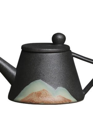 1623928520933.jpg Teapot Ceramic Single Pot Underglaze Color Set Japanese Household Teapot