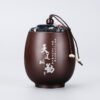 Ceramic Tea Caddy Gift Box Firewood Sealed Tin Small Tea Packaging Box