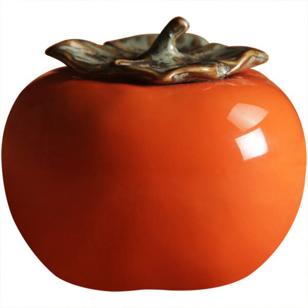 Jingdezhen ceramic persimmon tea pot