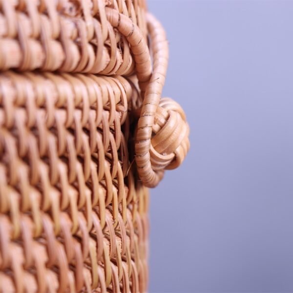 Rattan storage box Qizi cake tea box