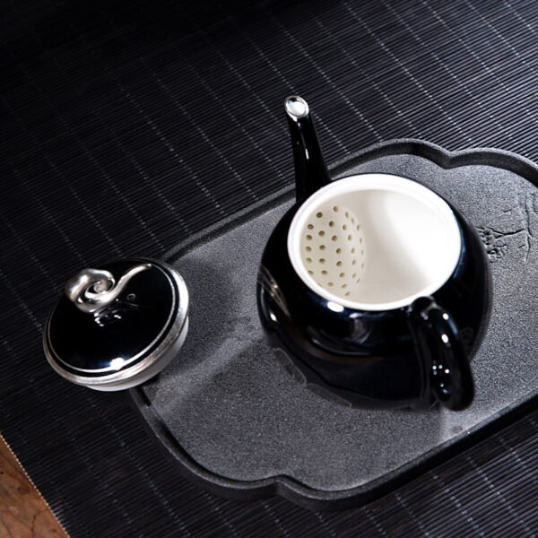 3175844327858.jpg Silver pot set household tea set Xiangyun tea