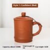 Purple Clay Pot Lid Tea Cup Household Tea Brewing Tea