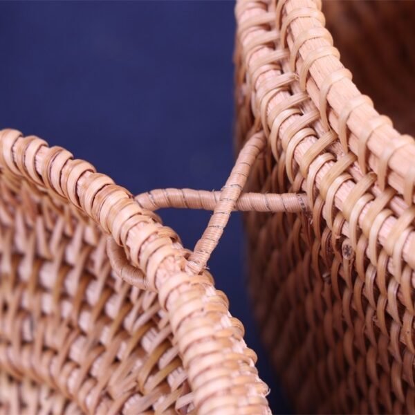 Rattan storage box Qizi cake tea box