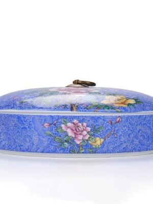 4231636538951.jpg Enamel Tea Caddy Ceramic Sealed Pu'er Tea Box Tea Cake