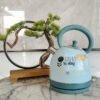 4e0a8a85-83a0-40e7-9a29-20e45f80305a.jpg Painted Paint Vintage Electric Kettle Electric Tea Burning Stainless Steel Home Appliance