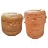 5f5935d8-55ed-4f59-9606-cc6c54db3b56.jpg Autumn Rattan Storage Box Qizi Cake Tea Box Storage Pu'er Tea Cake Packaging Box Jar Basket