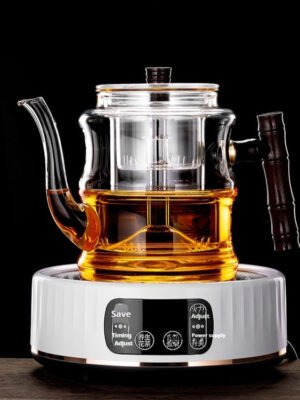 70a0e2f4-23b7-4d51-9f15-c1080211f1c3_fine.jpeg Glass Teapot High Temperature And Thickening Kettle Automatic Tea Steamer Home Kettle Electric Pottery Stove Bamboo Pot