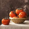 Jingdezhen ceramic persimmon tea pot