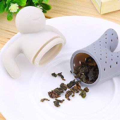 917833540800.jpg Original Silicone Human Shape Tea Strainer Infuser