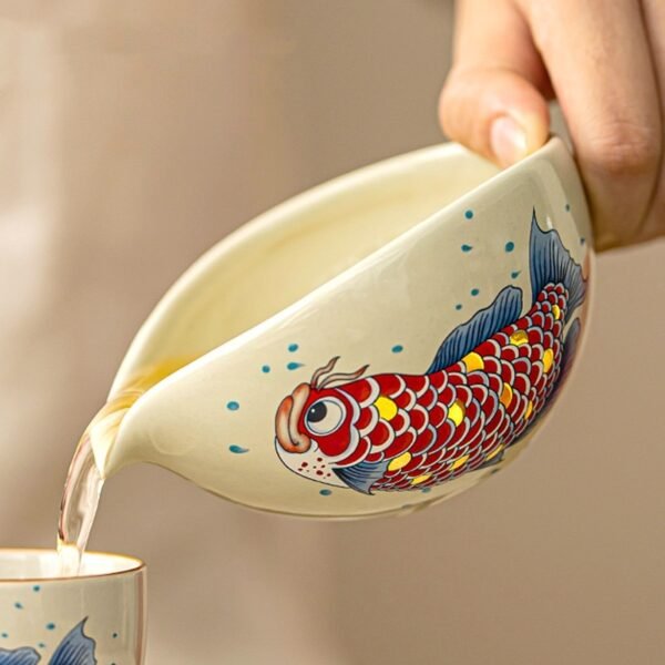 Prosperous Arowana Tea Pot Pitcher