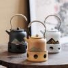 99e56206-3ec3-4b44-b3ed-553e41124af7.jpg Japanese Style Warm Tea Stove Pot Ceramic Tea Set