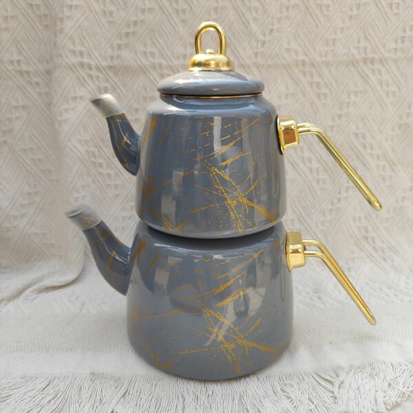 Xinjiang Special Enamel Pot Hotel Milk Tea Pot