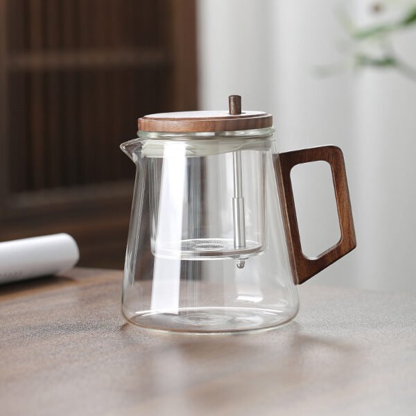 O1CN01U6TBmJ1YpyMTwnWOr_2212057473109-0-cib.jpg Tea Separation Pot Walnut Handle