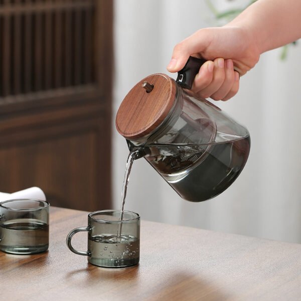 O1CN01XD3qDH1YpyMbBlXu1_2212057473109-0-cib.jpg Tea Separation Pot Walnut Handle