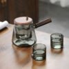 O1CN01nHiUCl1YpyMab5y34_2212057473109-0-cib.jpg Tea Separation Pot Walnut Handle