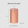Titanium Aluminum Alloy Tea Box Storage Portable Small Tea Jar