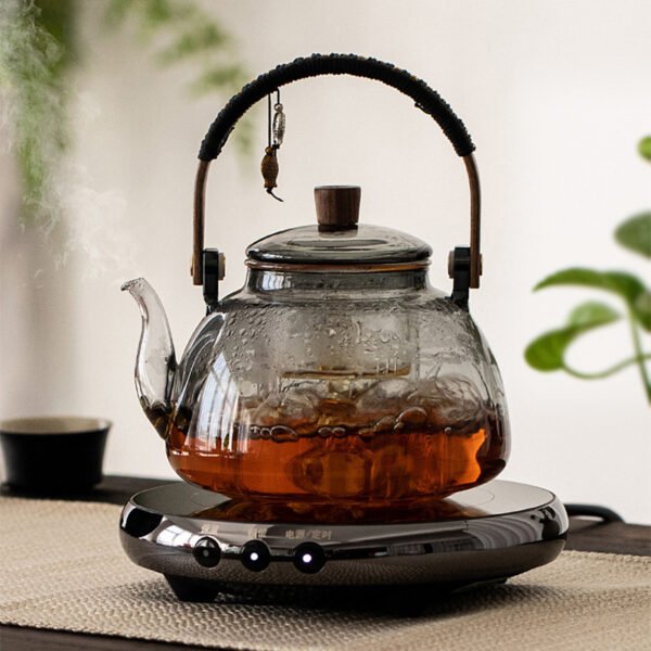Glass Cooking Kettle Electric Ceramic Stove Household Tea Set Small Health Preservation Tea-boiling Stove Suit