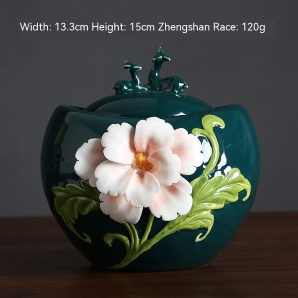 Hand-made Porcelain Sealed Tea Pot