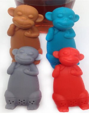 c510f757-c7d9-4b1d-b1bb-e689a2b48366.jpg New Silicone Monkey Infuser Tea Filter