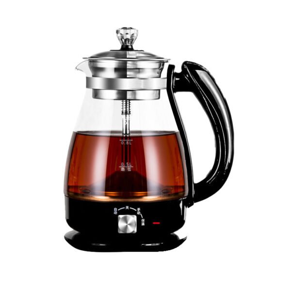 db9be9a7-dd5a-4f31-8dc6-a4cdcf480c5c.jpg 1L Automatic Steam Tea Maker Insulation Household Glass Electric Kettle