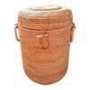 df0d2325-d10d-493b-a503-8e8d4b4a55b6.jpg Autumn Rattan Storage Box Qizi Cake Tea Box Storage Pu'er Tea Cake Packaging Box Jar Basket