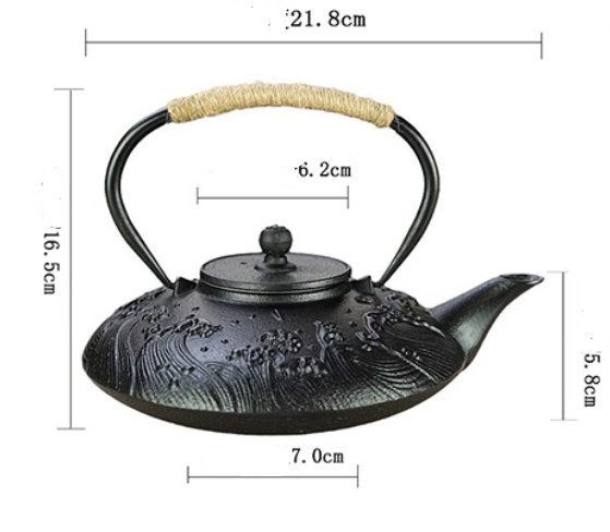 f42191bb-9fa8-4d7d-af9d-91d45c3e20f8.jpg Handmade Iron Tea Pot With Strainer Water Pot Tea Making