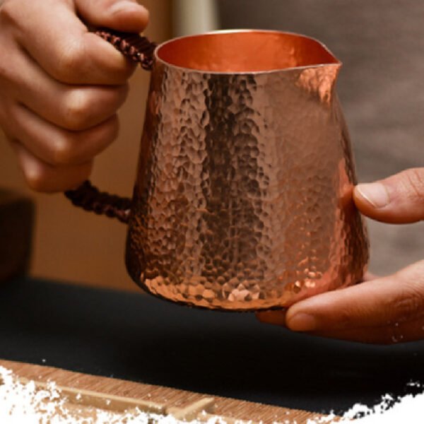 Pure Copper Pitcher Tea Pitcher Handmade Beating